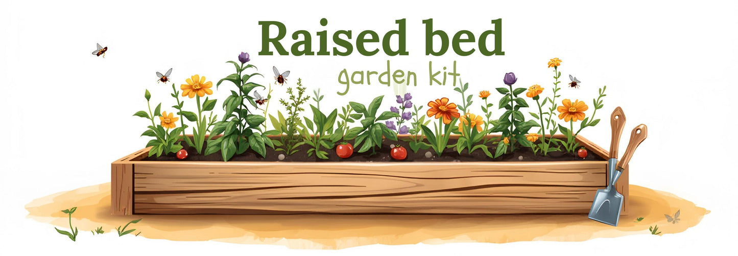 Elevated Planter 2' x 8' Success Kit - Buy 2 or more and get 10% off