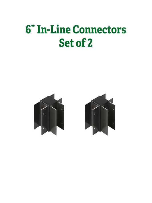 1" LifetimeTM In-Line Connectors, Set of 2