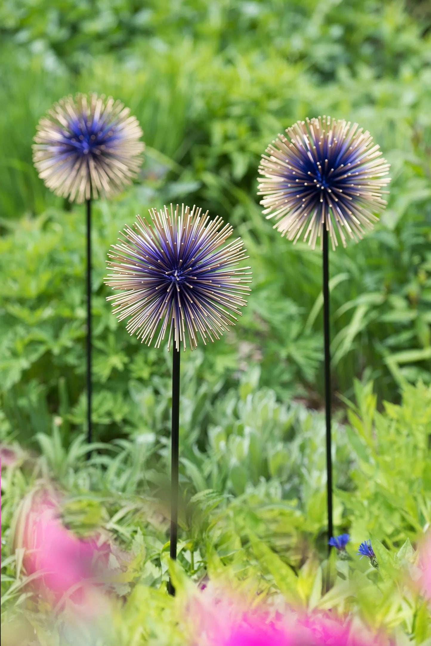 Allium Starburst Stake, Set of 1