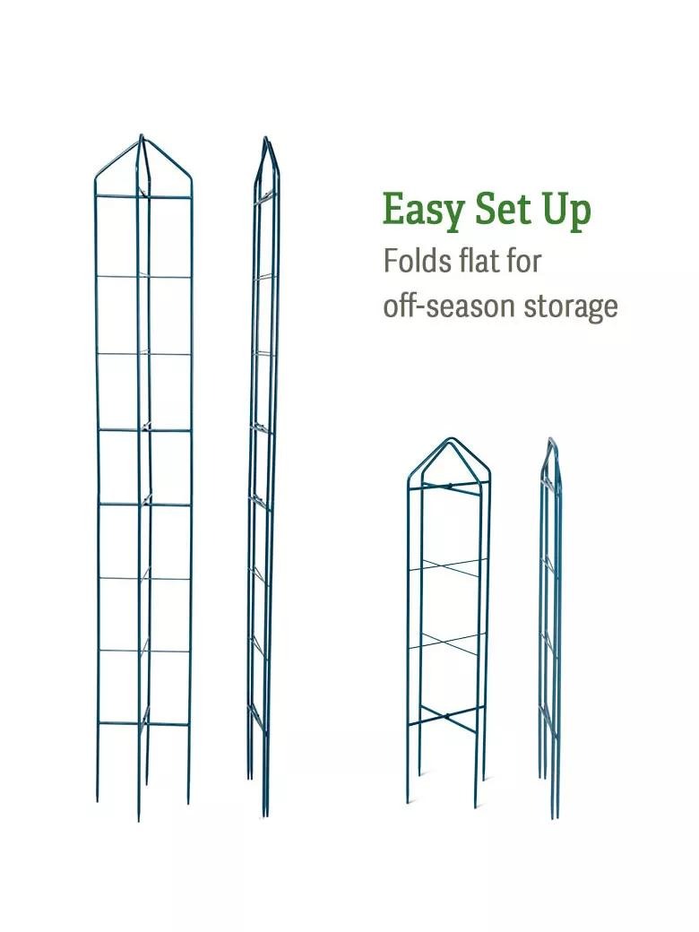 ZenithTM Folding Garden Supports, Set of 2