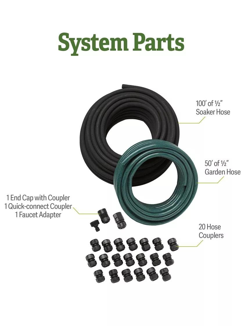 Snip-n-DripTM Landscape Soaker System