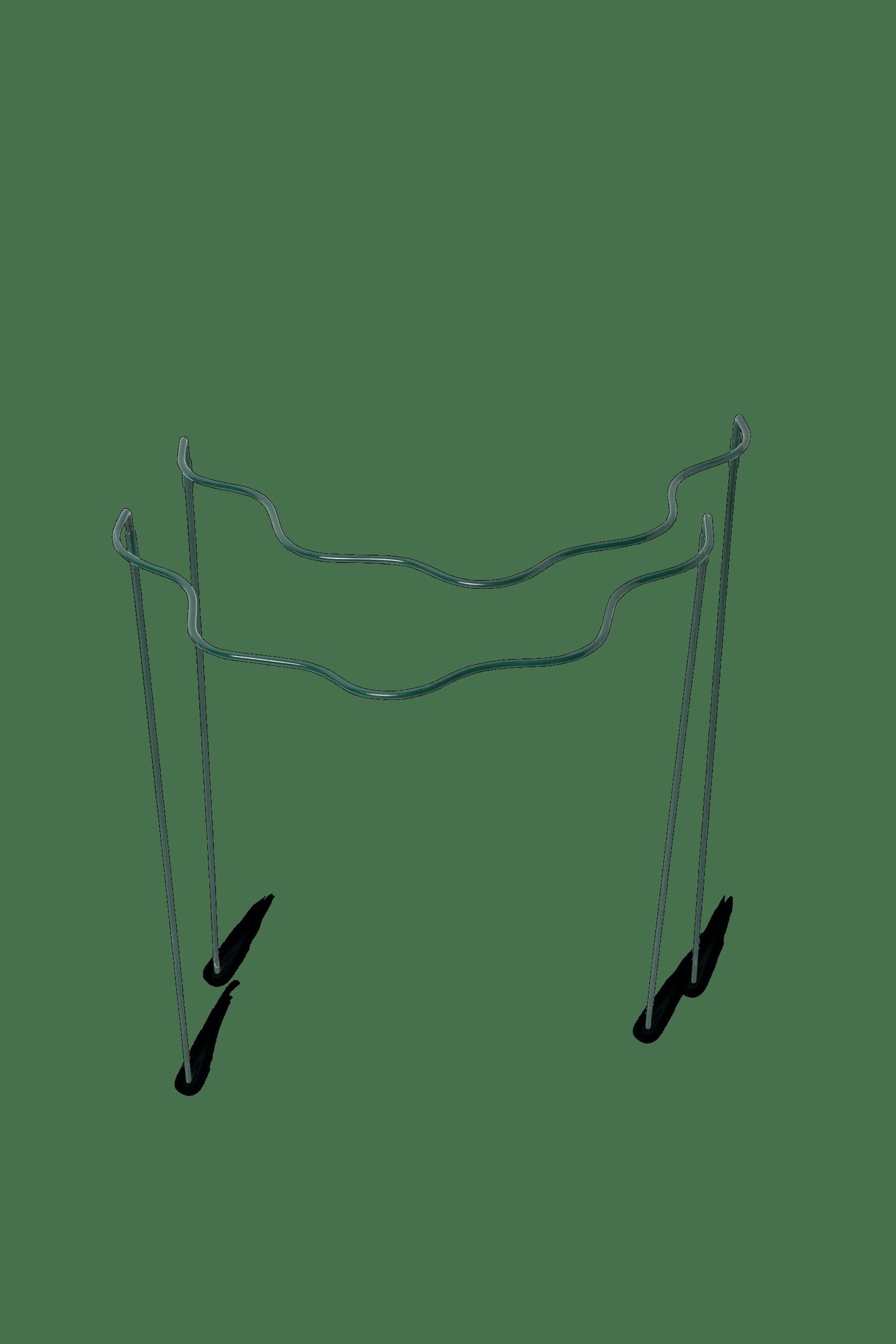 Scalloped Plant Supports, Set of 2