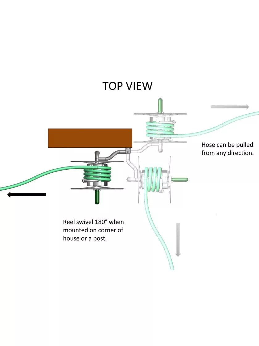 Yard Butler® Mighty Hose Reel