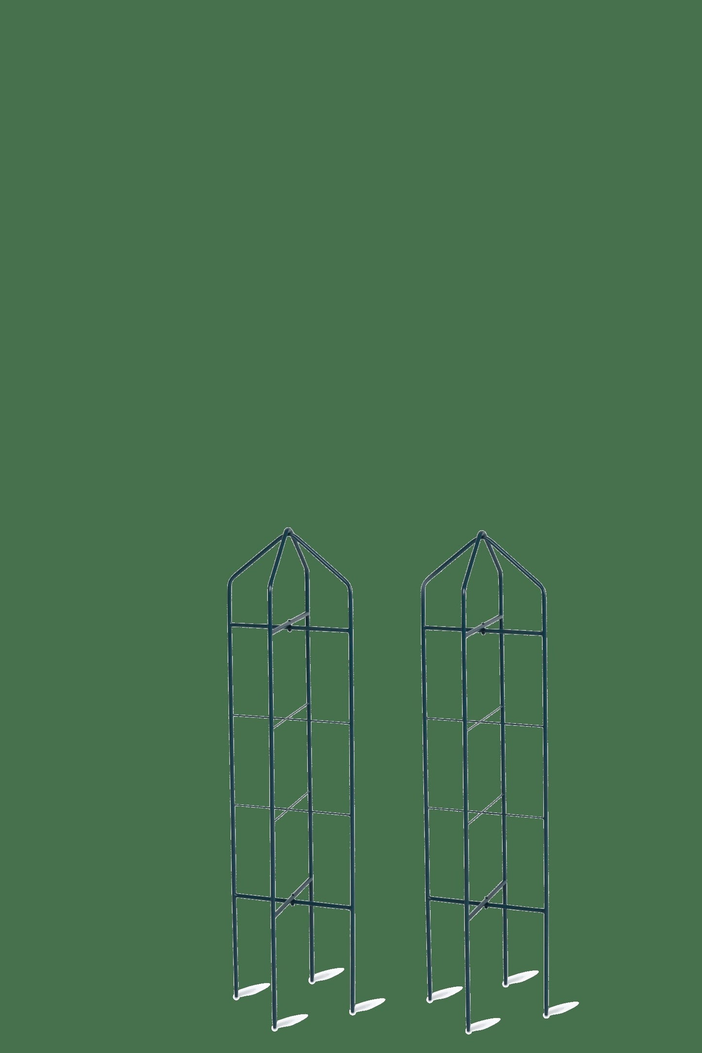 ZenithTM Folding Garden Supports, Set of 2