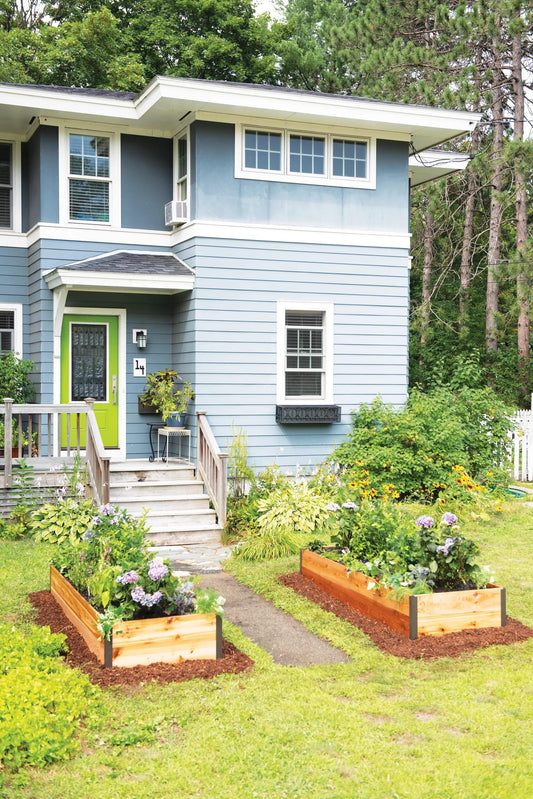 Deep RootTM Cedar Raised Beds, 3' Wide (14.5" D)