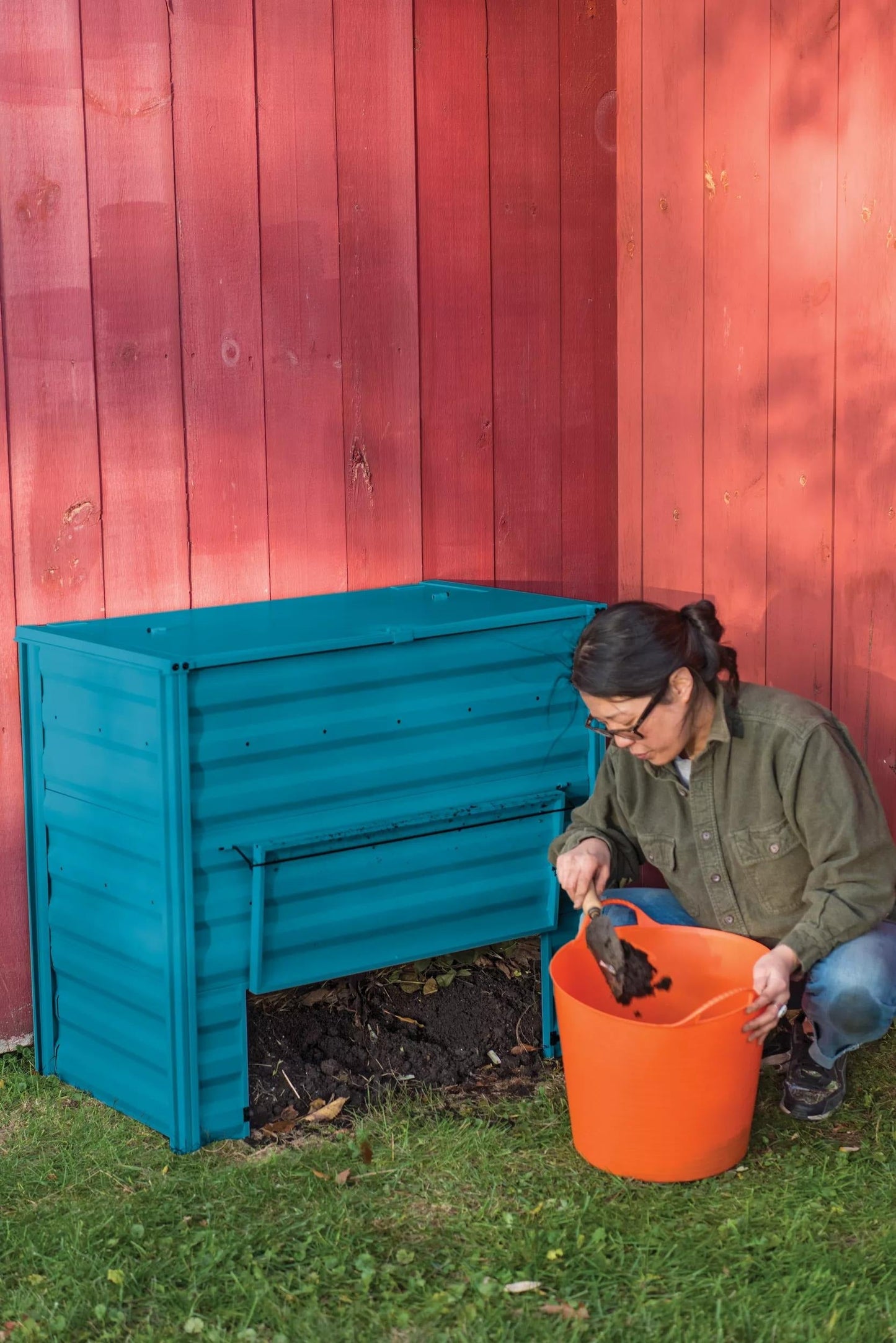DemeterTM Metal Compost Bin