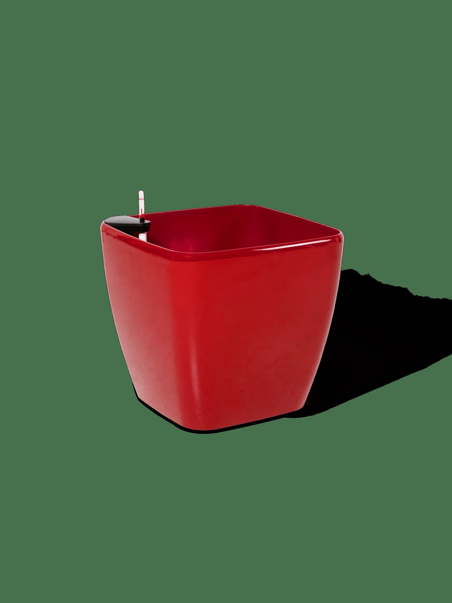 VivaTM Square Self-Watering Rolling Planter, 20" Diameter, Set of 2