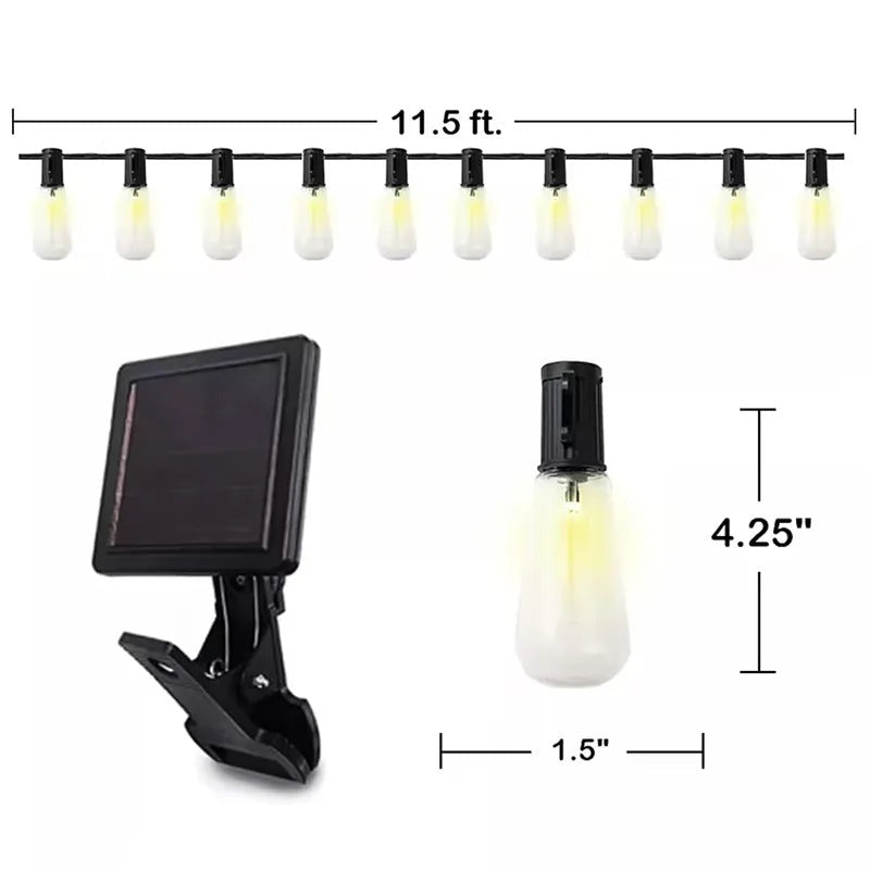 LuminitesTM Solar String Lights