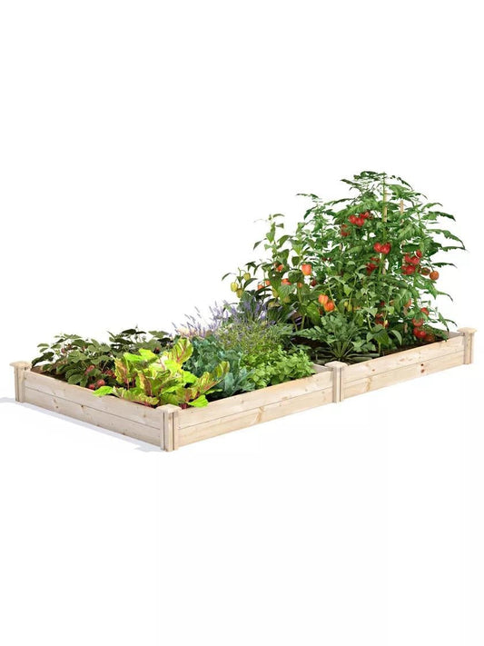 Pine Raised Garden Beds, 4'x8'