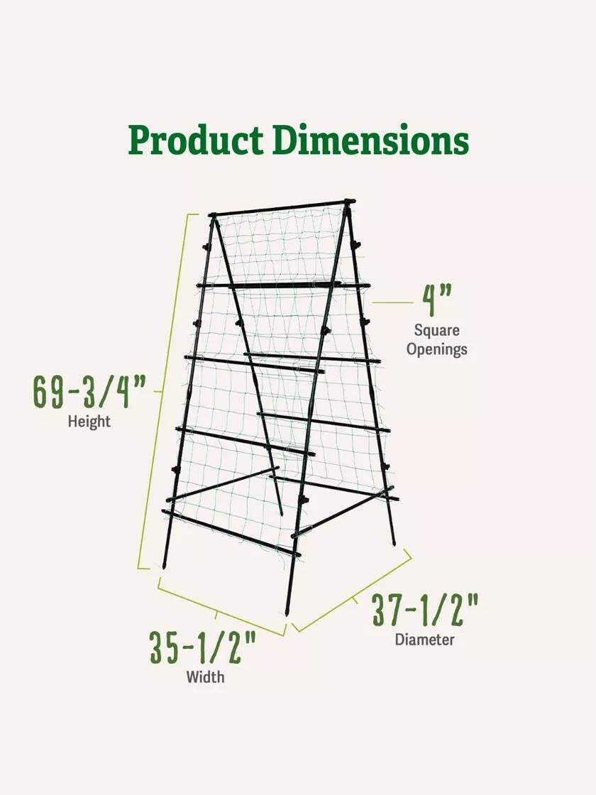 TitanTM A-Frame Trellis