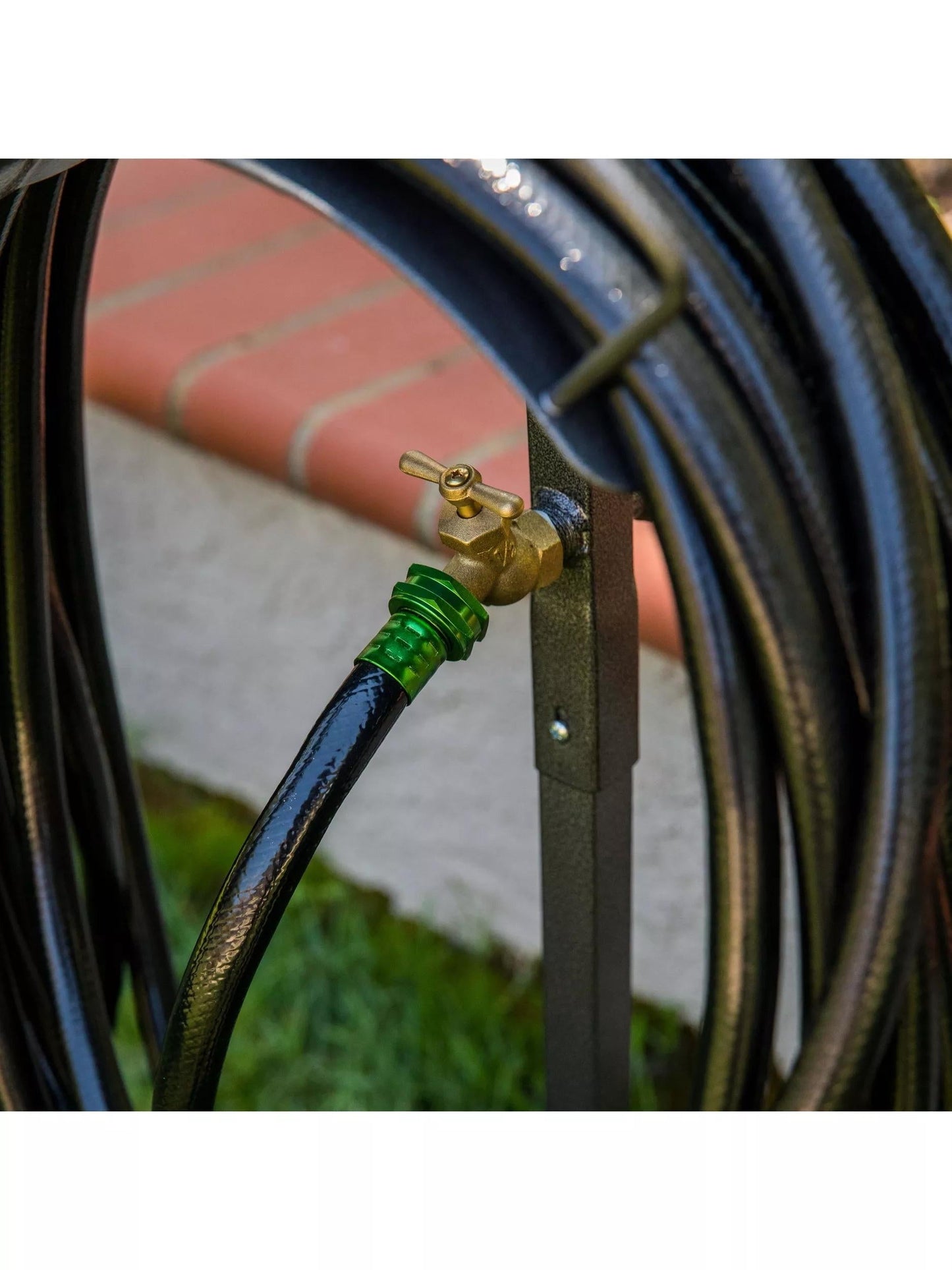 Yard Butler® Free Standing Hose Hanger with Faucet