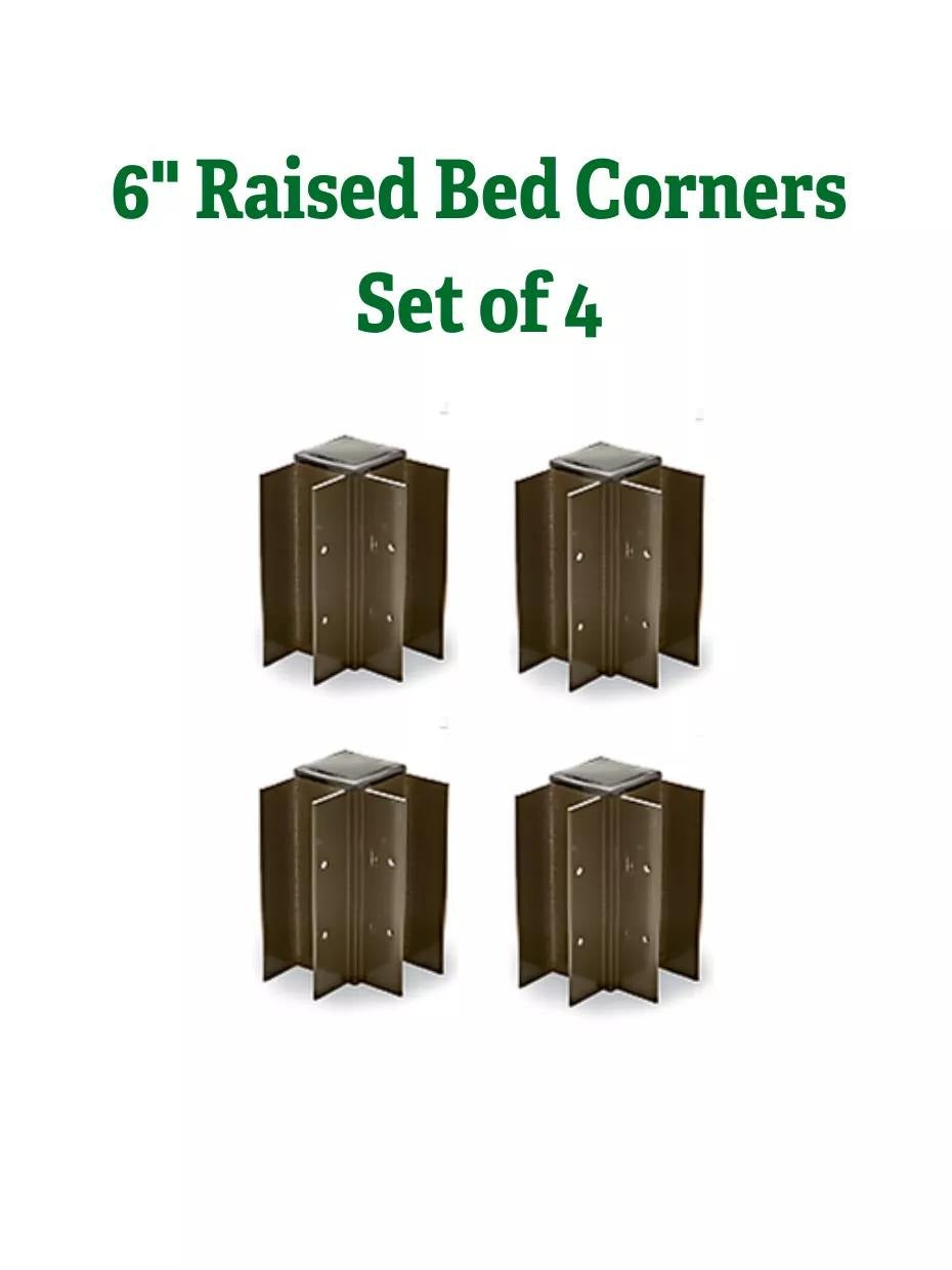 1" LifetimeTM Raised Bed Corners, Set of 4