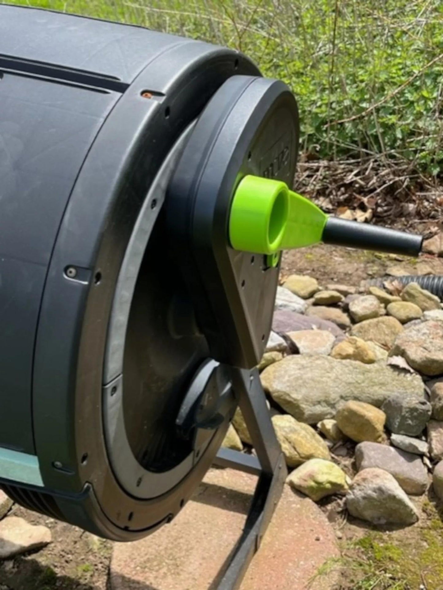 Maze 65 Gallon Composter with Easy Turn Kit & Cart Combo