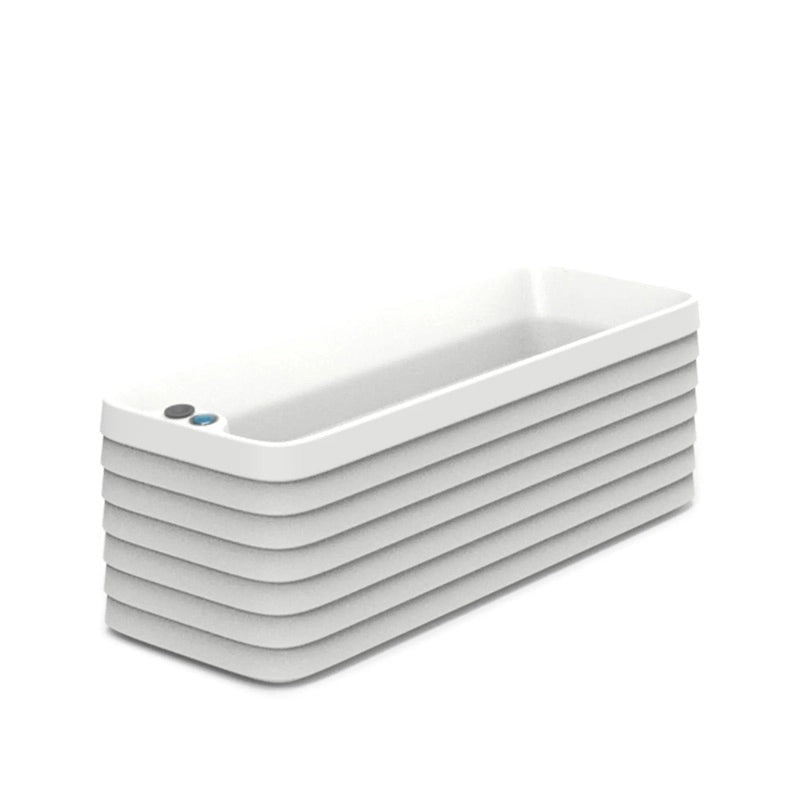 TruDrop Slat Window Box Planter
