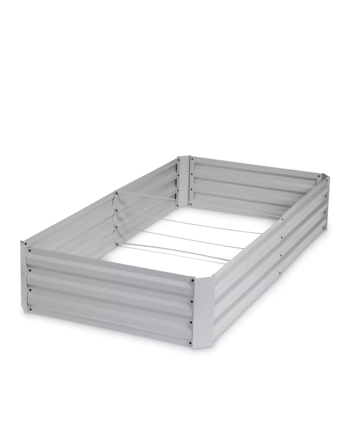 DemeterTM Corrugated Metal Raised Bed, 34" x 68" (12" D)