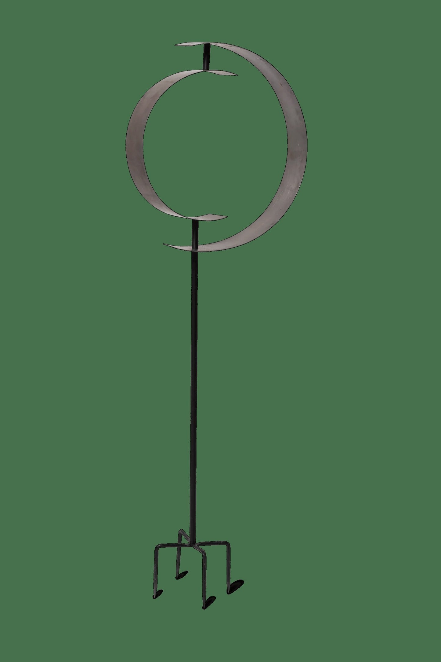 Corten Circle Garden Sculpture