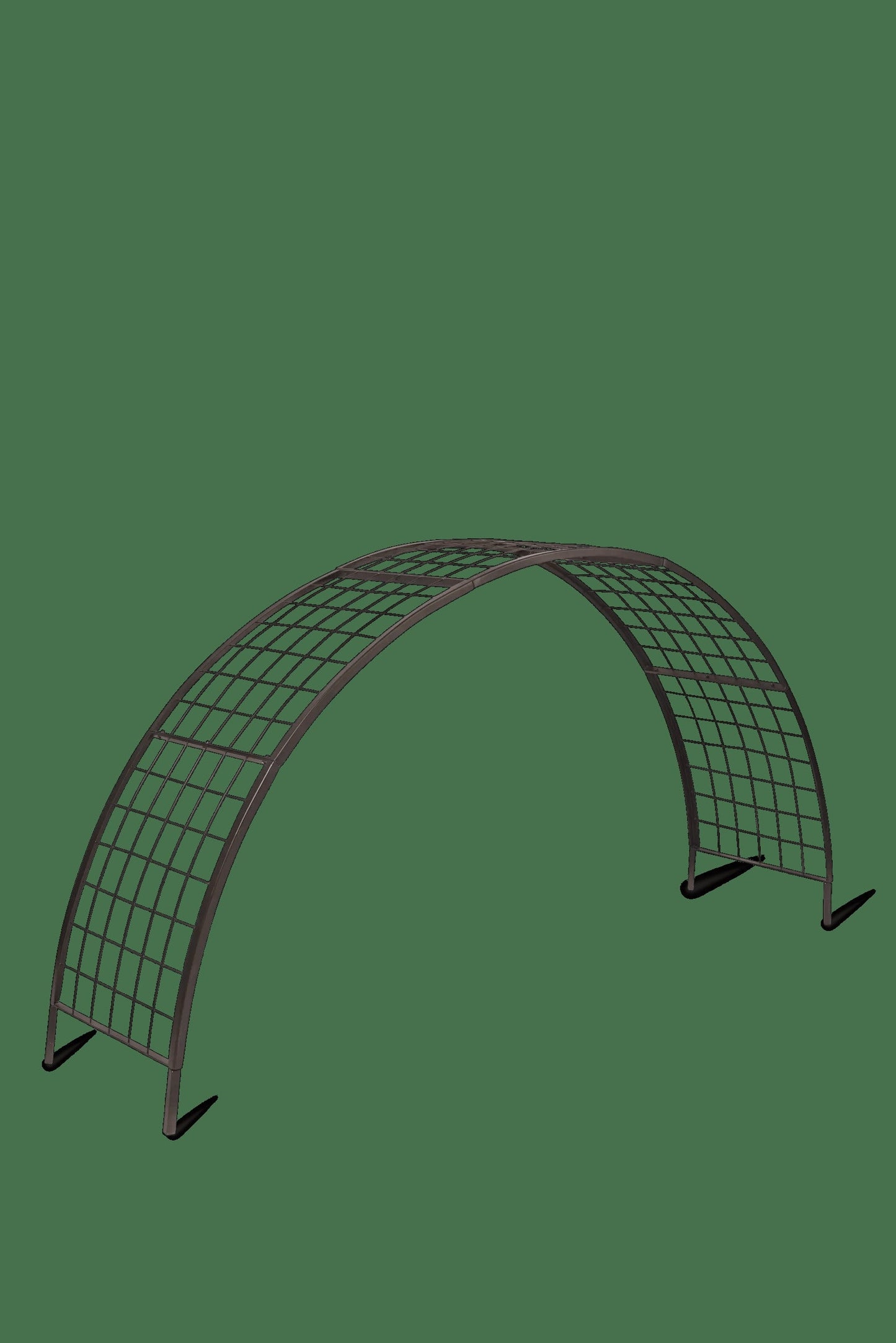 2' x 8' Arch Trellis for Planter Boxes