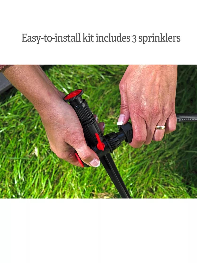Snip-n-SprayTM Garden and Landscape Sprinkler System