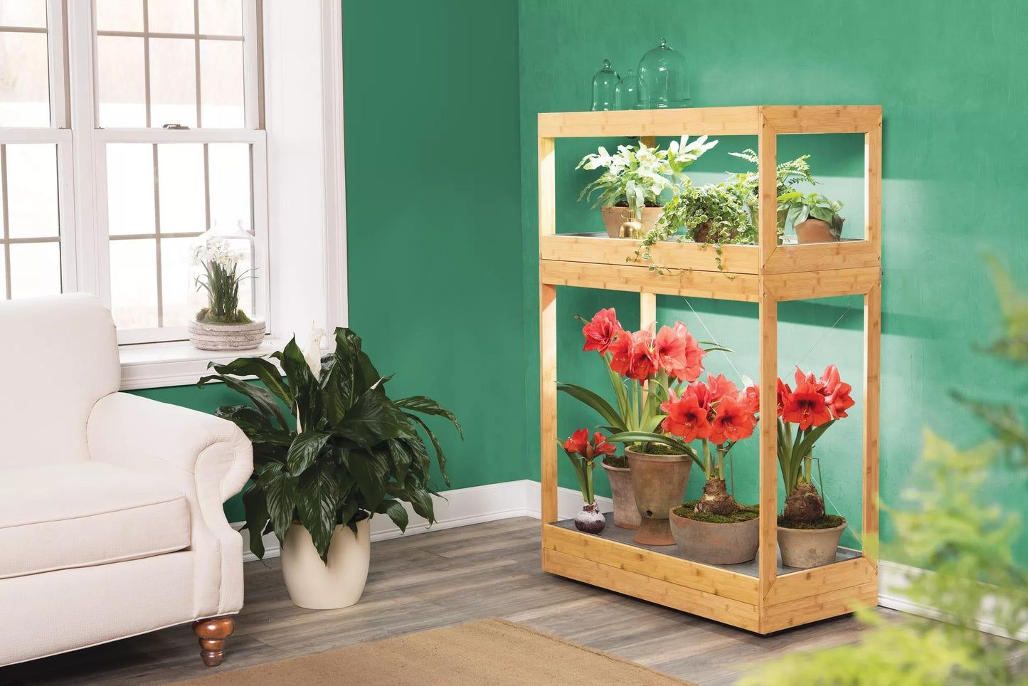 Bamboo Home LED Grow Light Garden