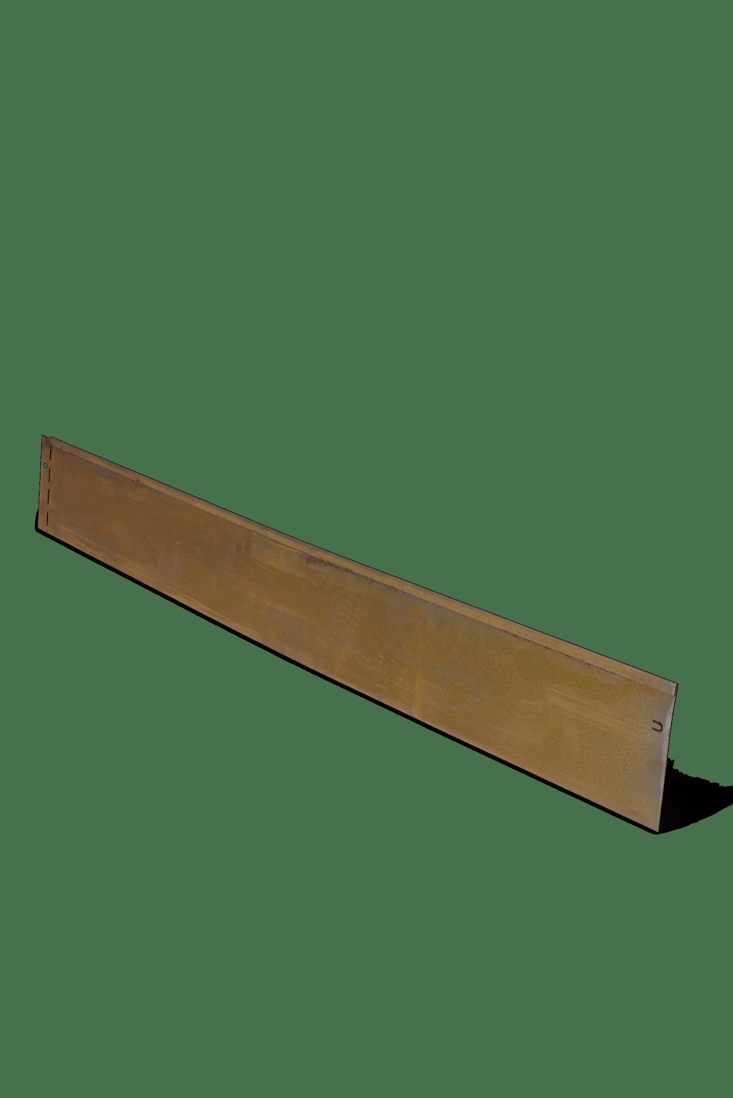 Corten Steel Edging 5" H, Set of 3