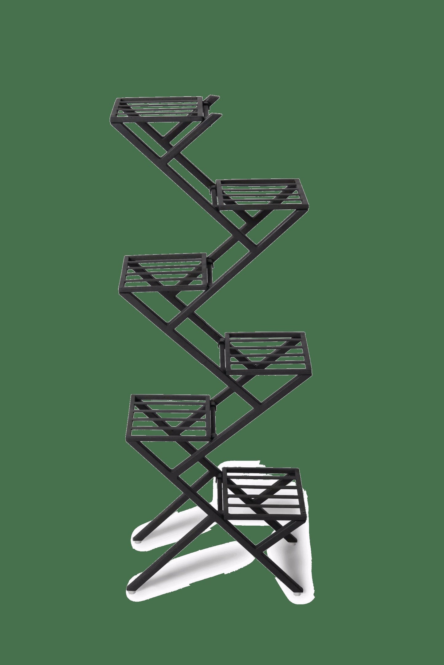 Crisscross Cascading Plant Stand