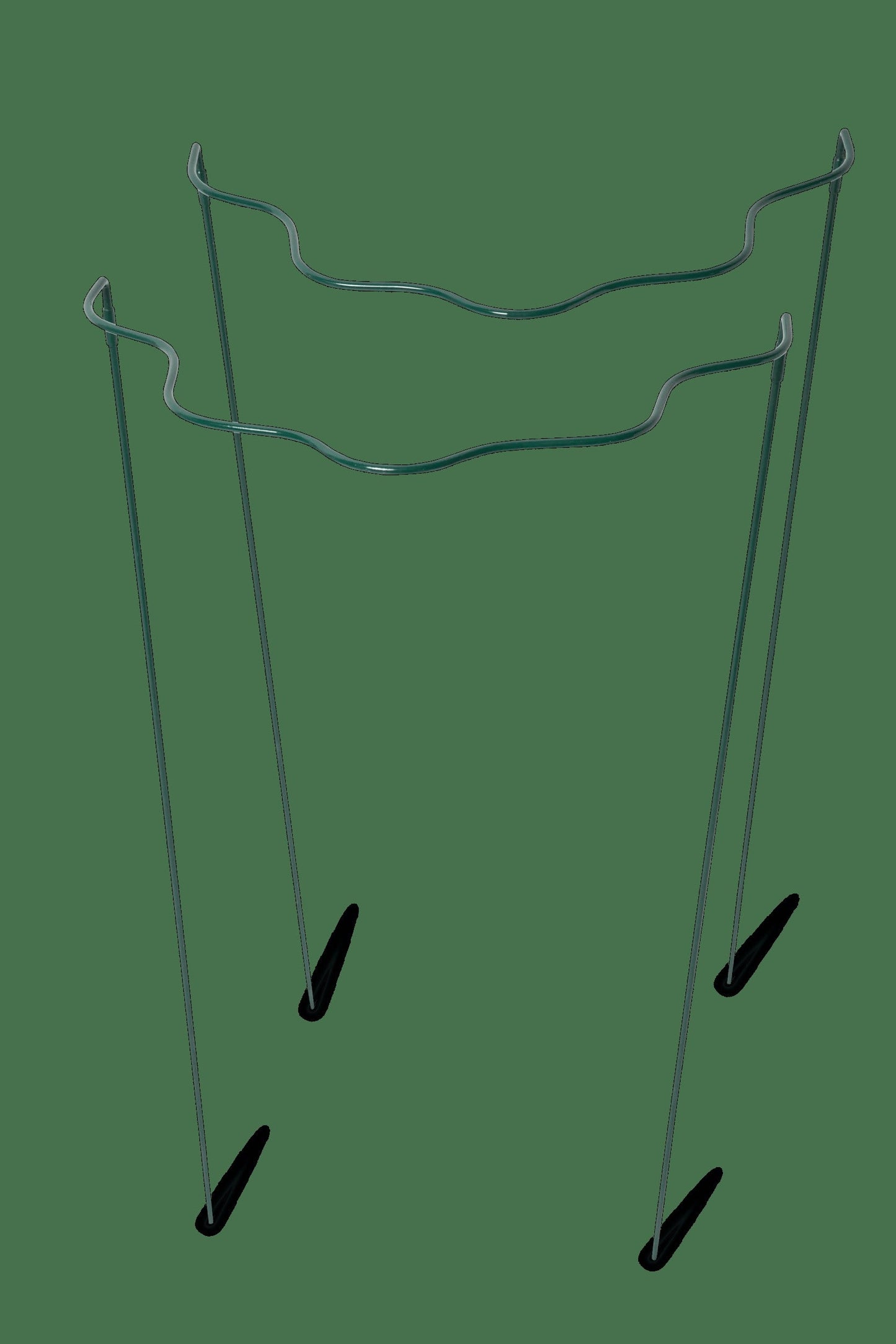 Scalloped Plant Supports, Set of 2