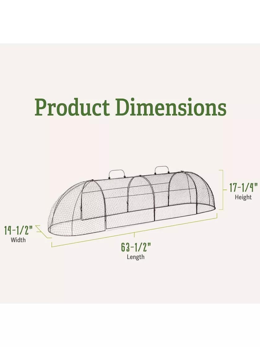 3-in-1 Chicken Wire Cloche, XL