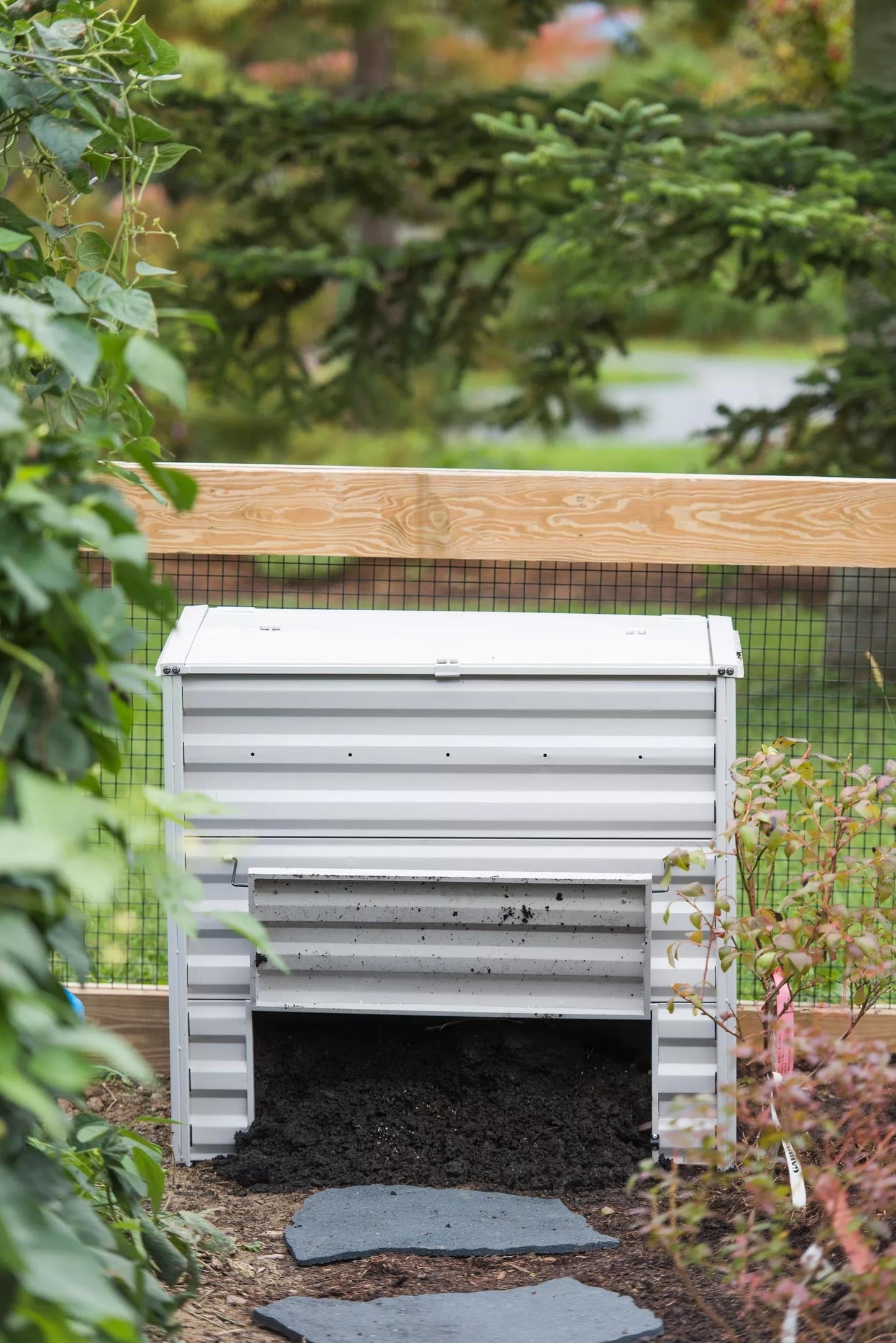 DemeterTM Metal Compost Bin