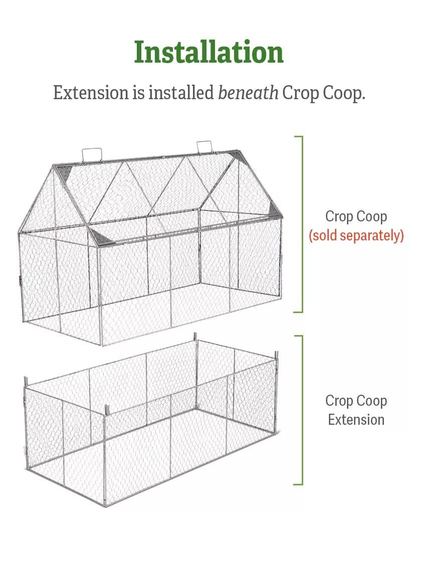 Chicken Wire Crop Coop Extension