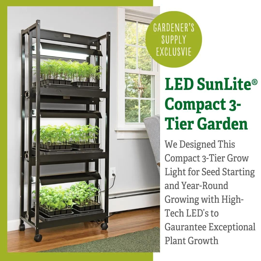 LED SunLite® Compact 3-Tier Garden