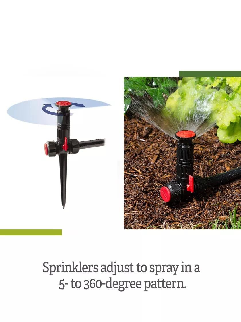 Snip-n-SprayTM Garden and Landscape Sprinkler System