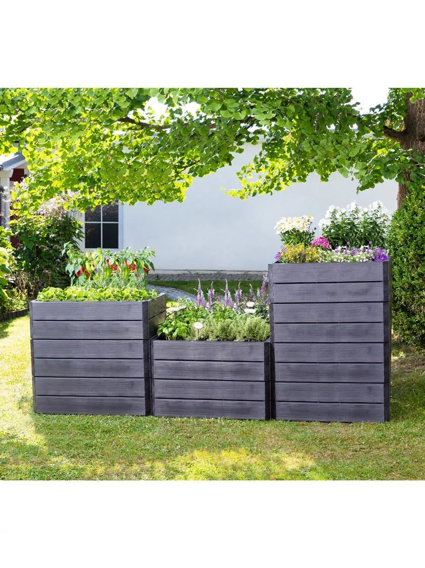 Ergo Quadro Stacking Raised Beds, Square