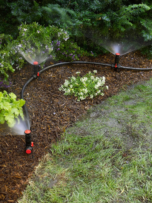 Snip-n-SprayTM Garden and Landscape Sprinkler System