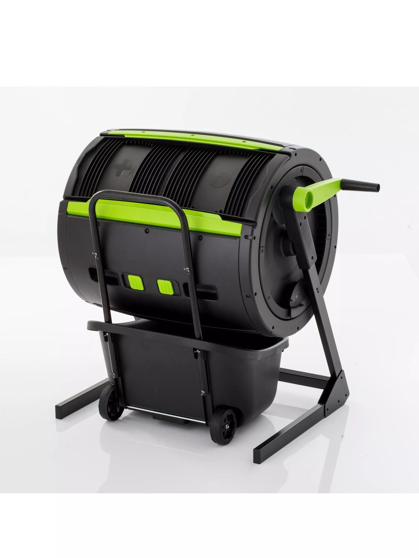 Maze 65 Gallon Composter with Easy Turn Kit & Cart Combo