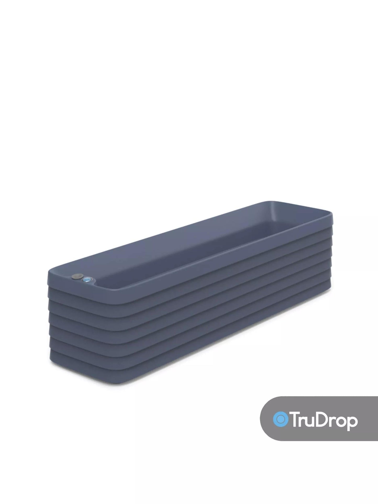 TruDrop Slat Window Box Planter