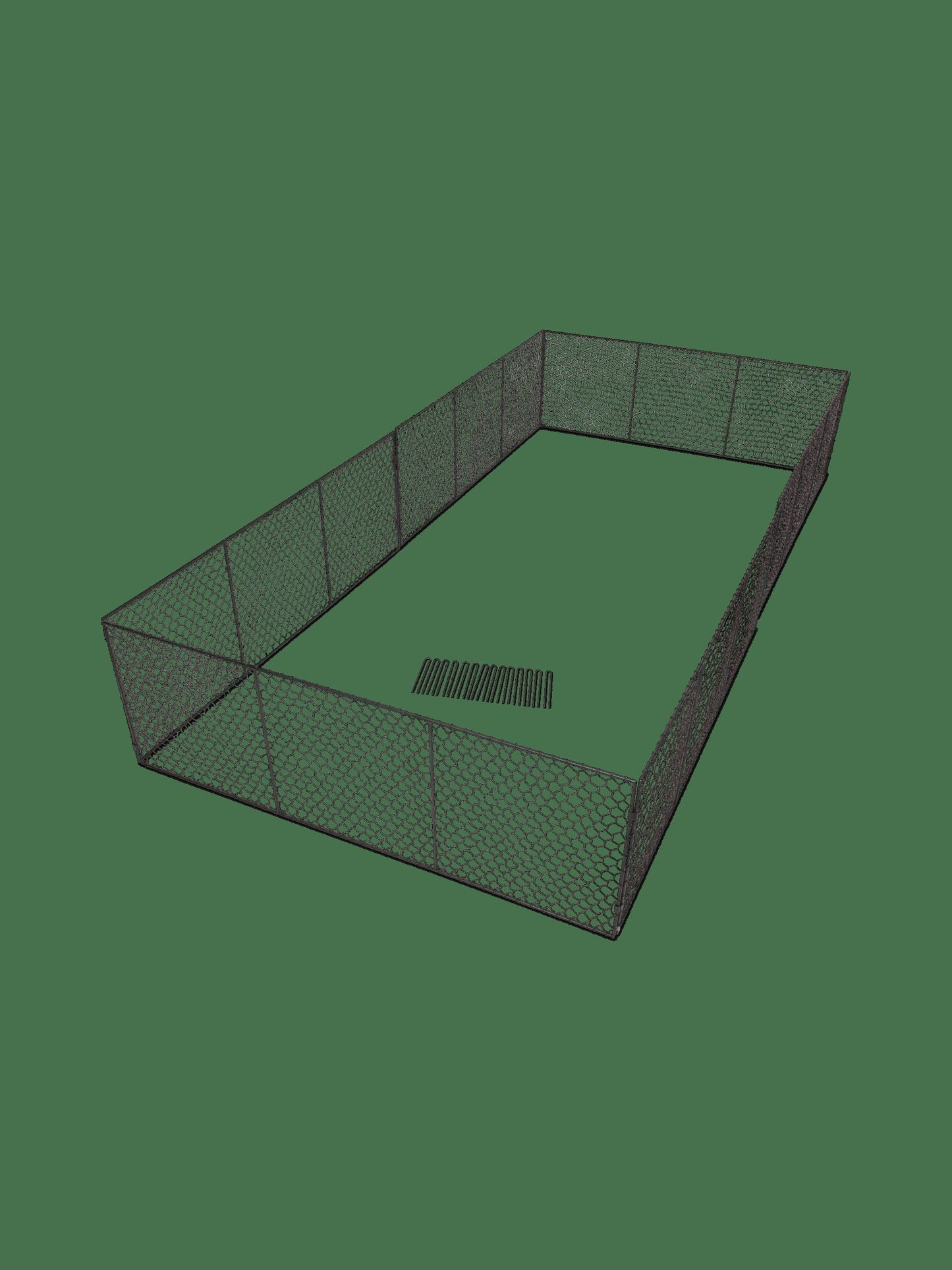 Chicken Wire Critter Fence, 16" High