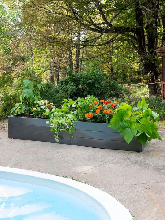 PutnamTM Metal Raised Bed, 24" x 90" (15"D)