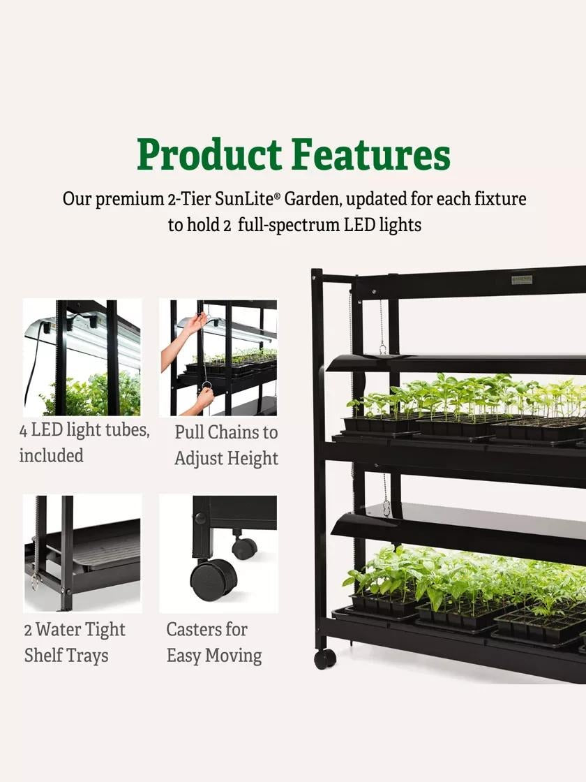 LED SunLite® 2-Tier Garden