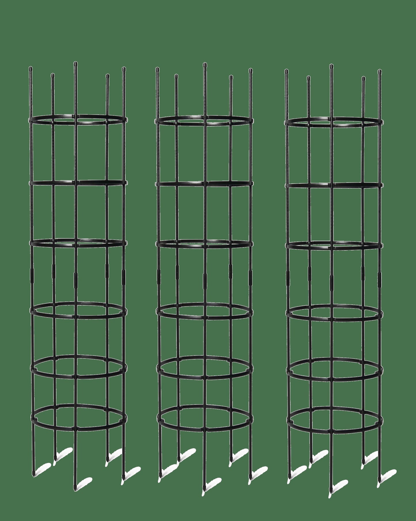 TitanTM Tall Tomato Cages, Set of 3