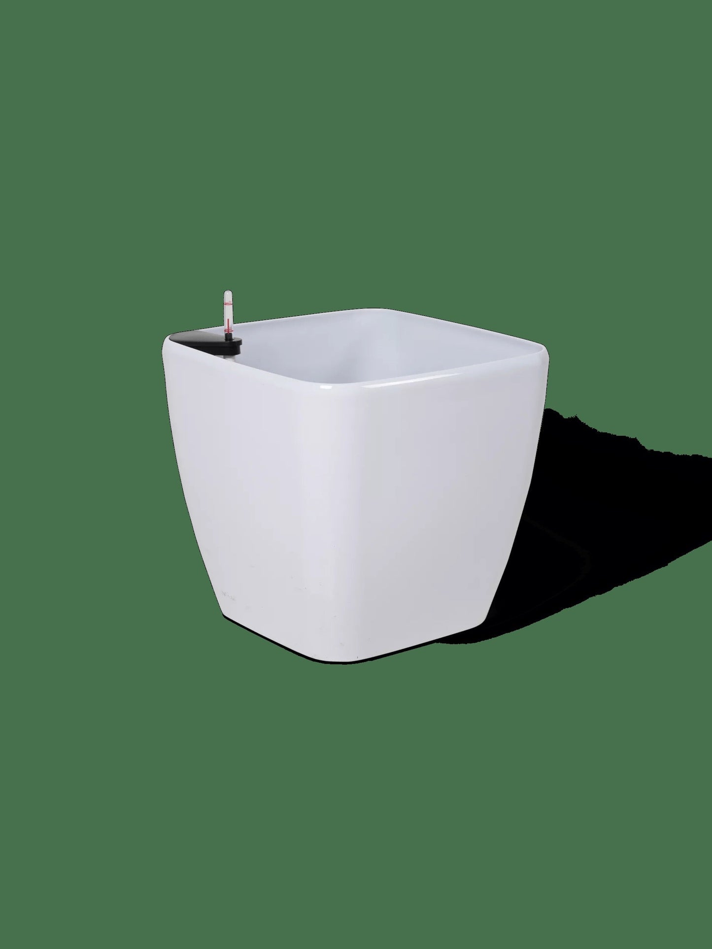 VivaTM Square Self-Watering Rolling Planter, 20" Diameter, Set of 2