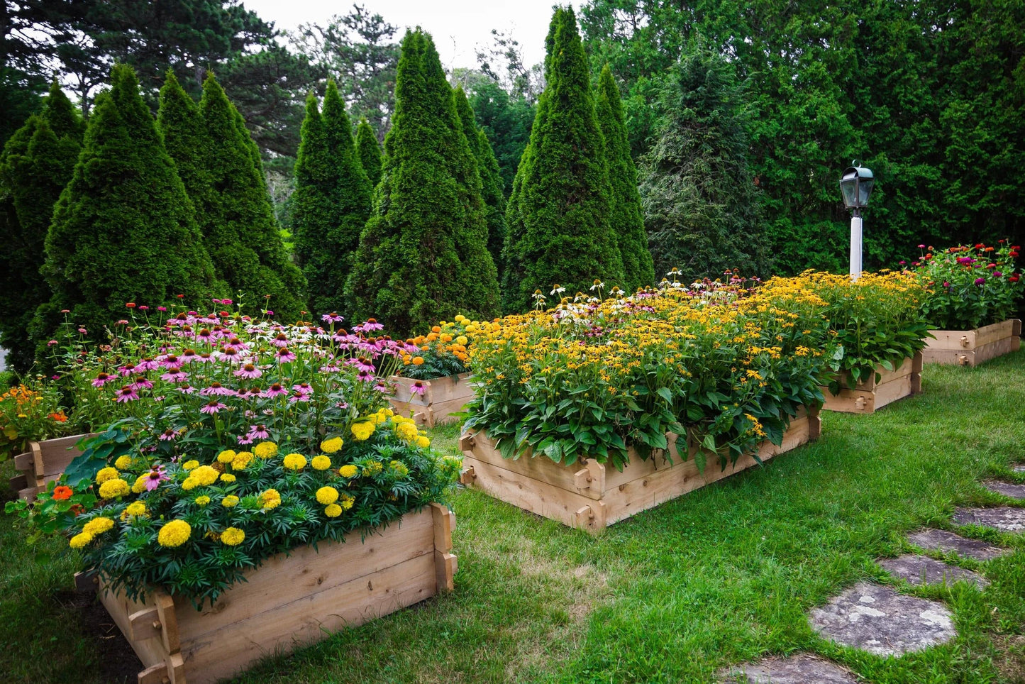Farmstead Cedar Raised Garden Beds, 3'