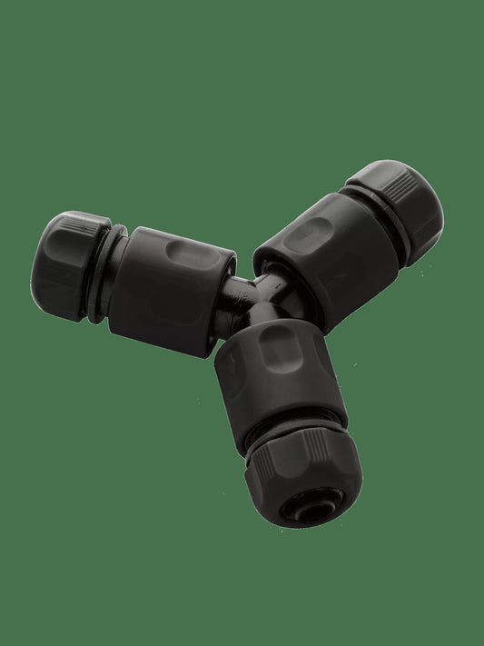 Snip-n-DripTM 3-Way Connector