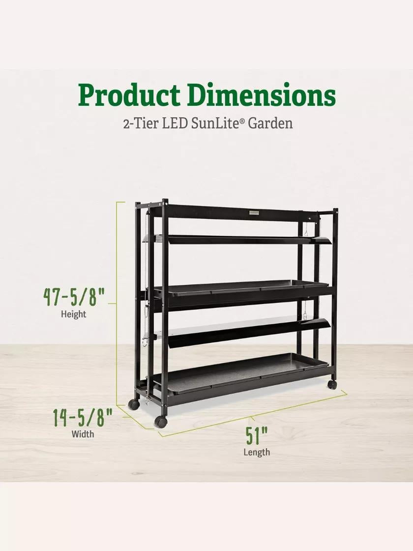 LED SunLite® 2-Tier Garden