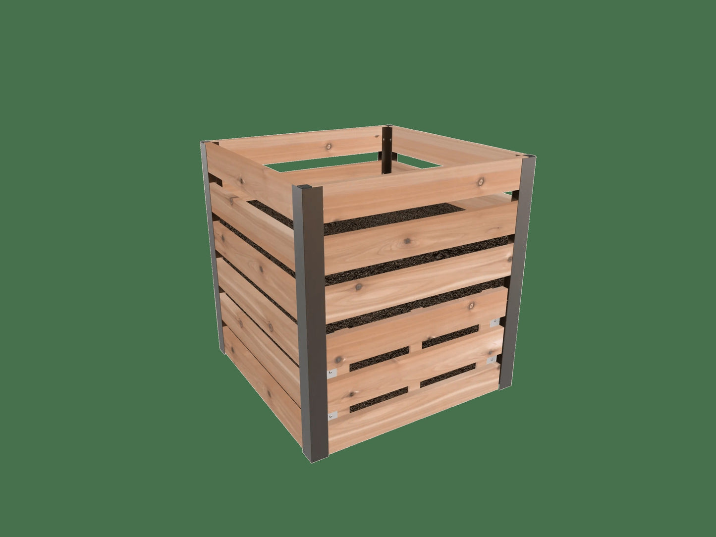 Cedar Composter with Bottom Access, 80 Gallons