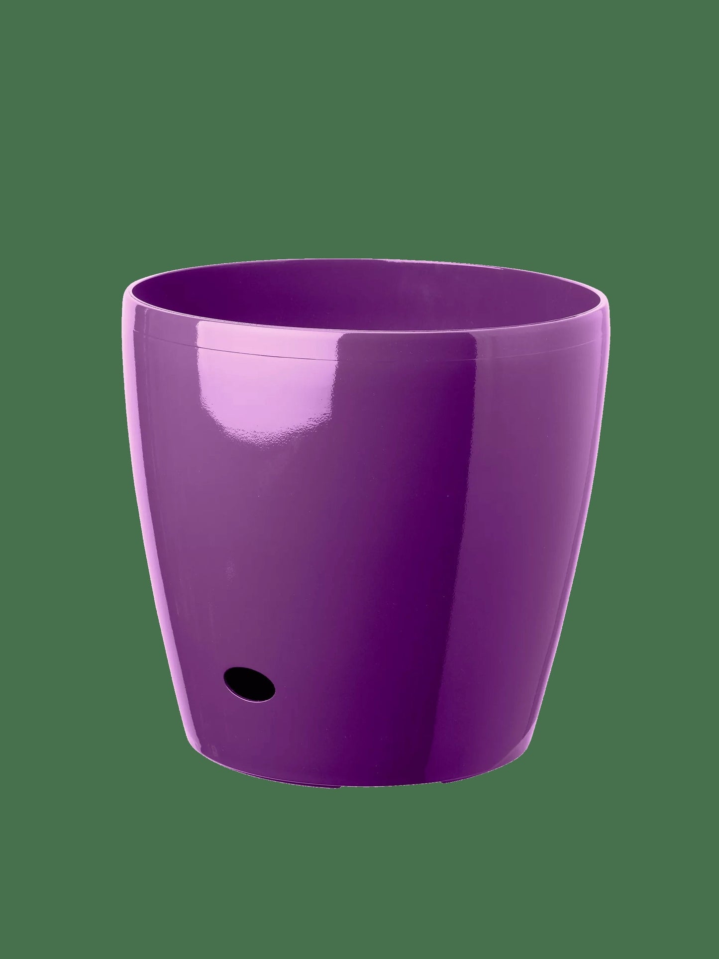 VivaTM Round Self-Watering Rolling Planter, 14" Diameter