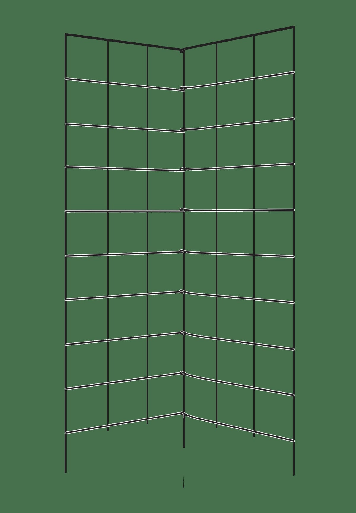 Two Panel Folding Trellis