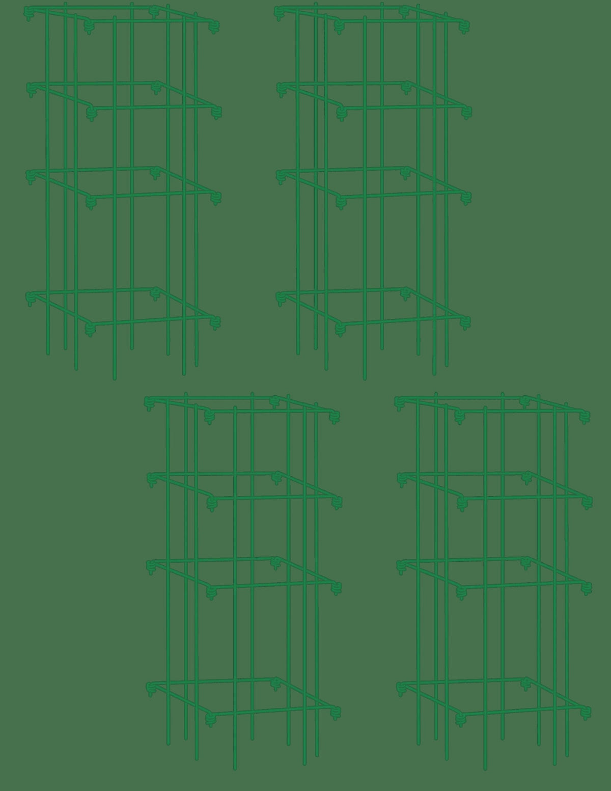 Tomato Cages, Set of 4