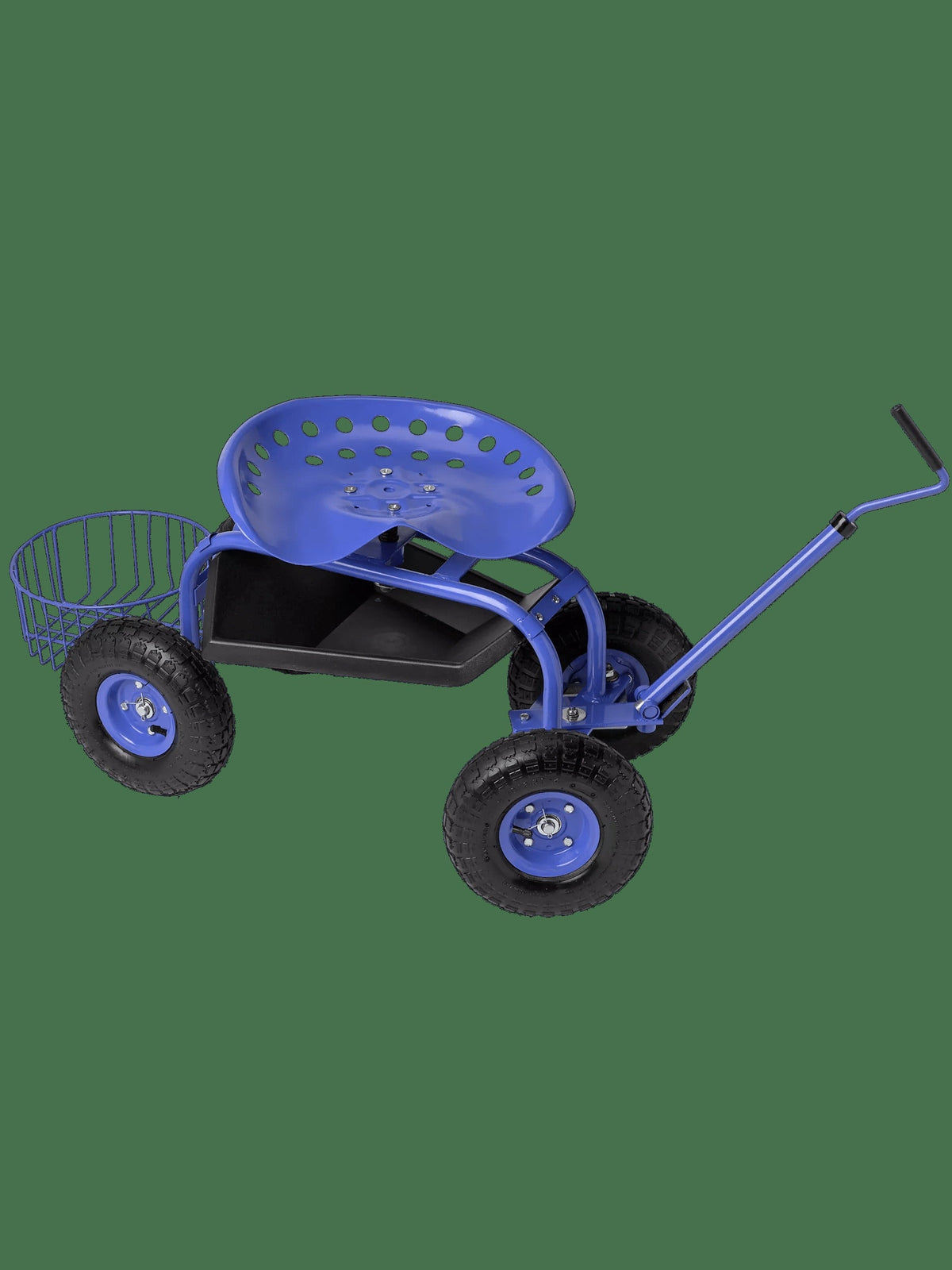 Deluxe Tractor Scoot with Bucket Basket