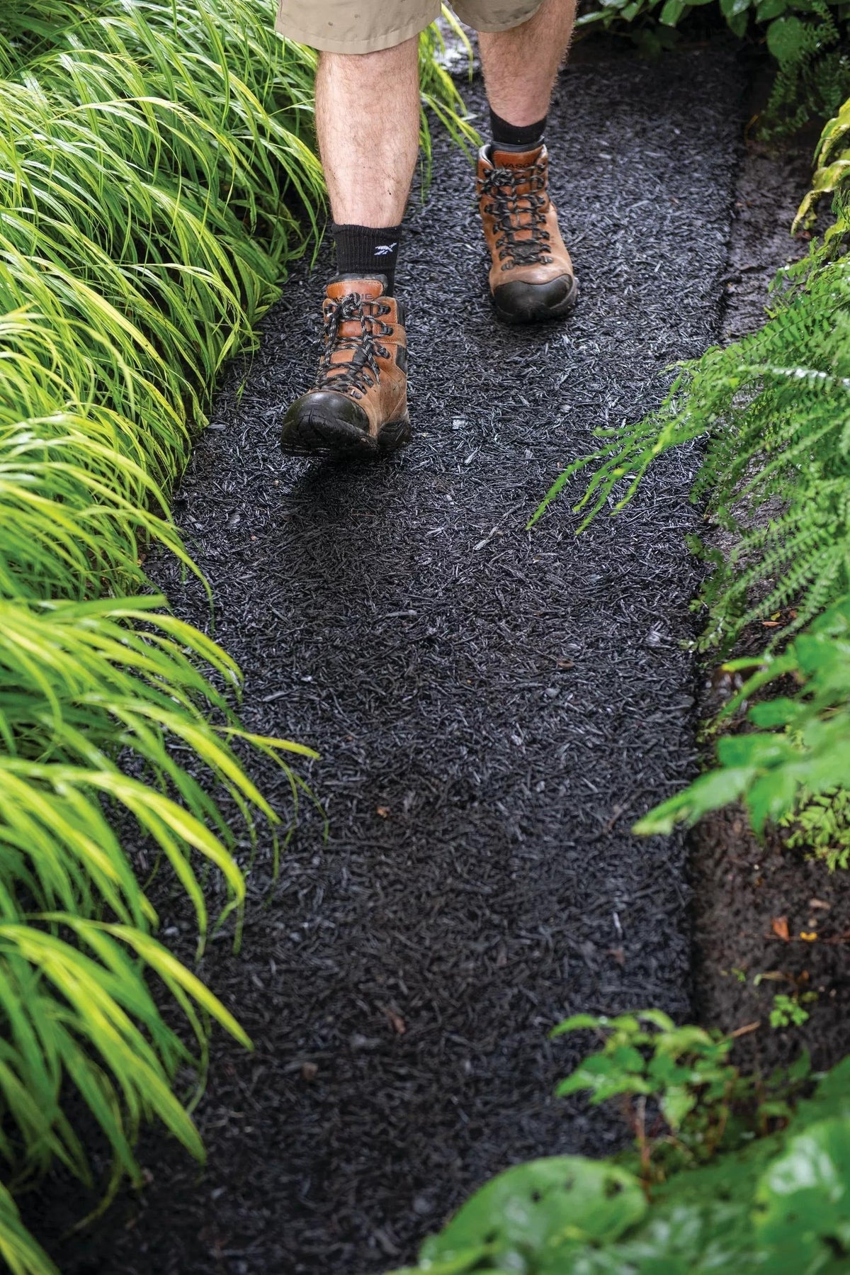 Recycled Rubber Walkway