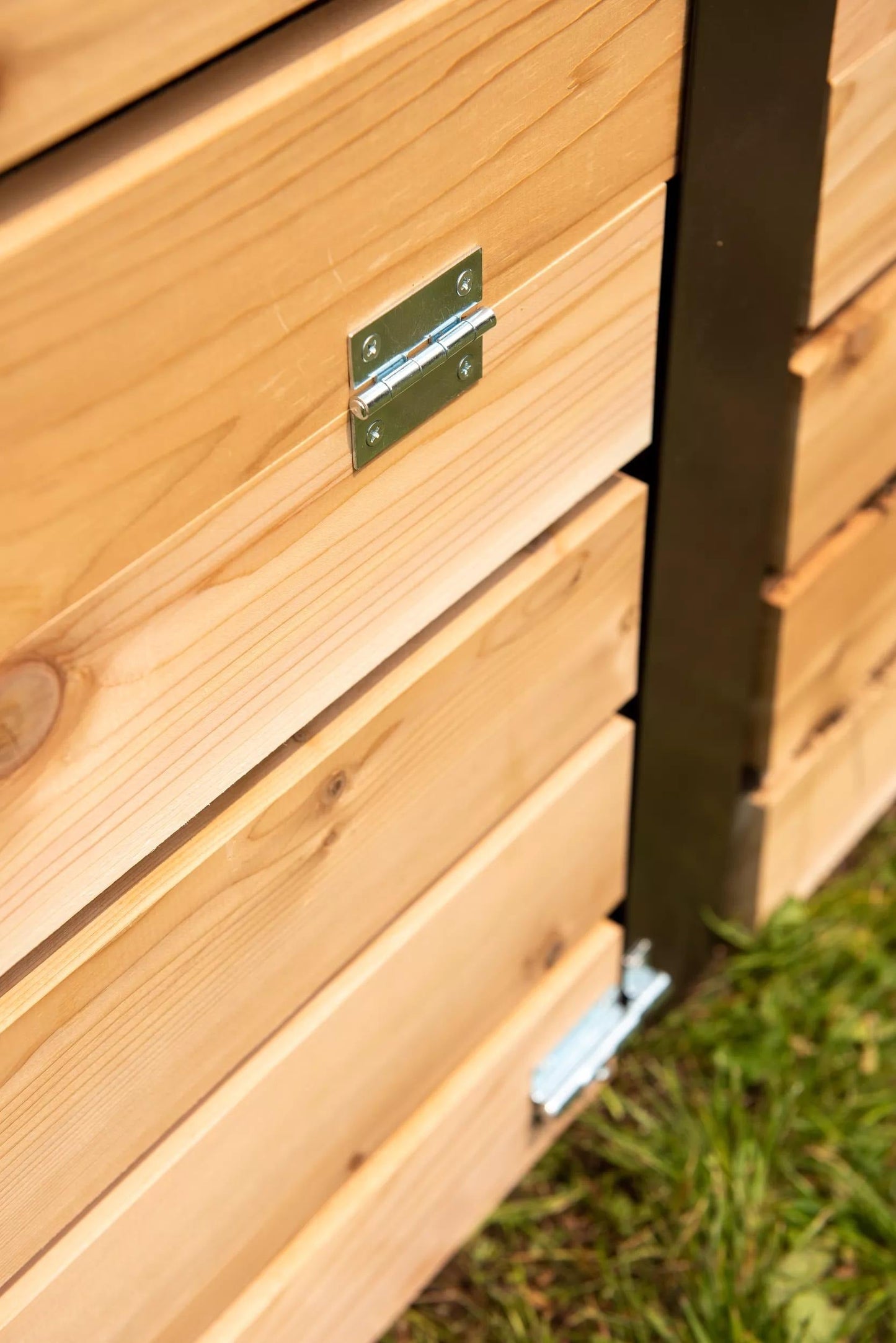 Cedar Three Bin Composter